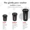 image:imageDexas MudBuster Portable Dog Paw Cleaner Large Blue PW720312Black
