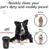 image:imageDexas MudBuster Portable Dog Paw Cleaner Large Blue PW720312Black
