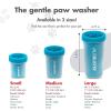 image:imageDexas MudBuster Portable Dog Paw Cleaner Large Blue PW720312Blue