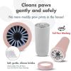 image:imageDexas MudBuster Portable Dog Paw Cleaner Large Blue PW720312Blush