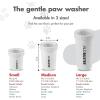 image:imageDexas MudBuster Portable Dog Paw Cleaner Large Blue PW720312Bright White