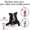 image:imageDexas MudBuster Portable Dog Paw Cleaner Large Blue PW720312Bright White