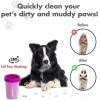 image:imageDexas MudBuster Portable Dog Paw Cleaner Large Blue PW720312Fuchsia