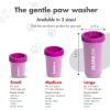 image:imageDexas MudBuster Portable Dog Paw Cleaner Large Blue PW720312Fuchsia