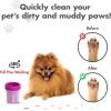 image:imageDexas MudBuster Portable Dog Paw Cleaner Large Blue PW720312Fuchsia