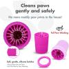 image:imageDexas MudBuster Portable Dog Paw Cleaner Large Blue PW720312Fuchsia