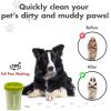 image:imageDexas MudBuster Portable Dog Paw Cleaner Large Blue PW720312Green