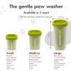 image:imageDexas MudBuster Portable Dog Paw Cleaner Large Blue PW720312Green
