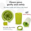 image:imageDexas MudBuster Portable Dog Paw Cleaner Large Blue PW720312Green