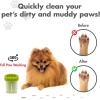 image:imageDexas MudBuster Portable Dog Paw Cleaner Large Blue PW720312Green