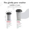image:imageDexas MudBuster Portable Dog Paw Cleaner Large Blue PW720312Light Grey