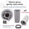 image:imageDexas MudBuster Portable Dog Paw Cleaner Large Blue PW720312Light Grey