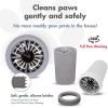 image:imageDexas MudBuster Portable Dog Paw Cleaner Large Blue PW720312Light Grey