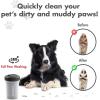 image:imageDexas MudBuster Portable Dog Paw Cleaner Large Blue PW720312Light Grey