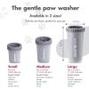 image:imageDexas MudBuster Portable Dog Paw Cleaner Large Blue PW720312Light Grey