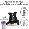 image:imageDexas MudBuster Portable Dog Paw Cleaner Large Blue PW720312Light Grey