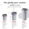 image:imageDexas MudBuster Portable Dog Paw Cleaner Large Blue PW720312Light Grey