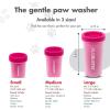 image:imageDexas MudBuster Portable Dog Paw Cleaner Large Blue PW720312Pink