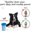 image:imageDexas MudBuster Portable Dog Paw Cleaner Large Blue PW720312Pro Blue