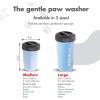 image:imageDexas MudBuster Portable Dog Paw Cleaner Large Blue PW720312Pro Blue