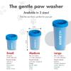image:imageDexas MudBuster Portable Dog Paw Cleaner Large Blue PW720312Pro Blue