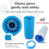 image:imageDexas MudBuster Portable Dog Paw Cleaner Large Blue PW720312Pro Blue