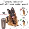 image:imageDexas MudBuster Portable Dog Paw Cleaner Large Blue PW720312Taupe