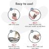 image:imageDexas MudBuster Portable Dog Paw Cleaner Large Blue PW720312Taupe