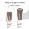 image:imageDexas MudBuster Portable Dog Paw Cleaner Large Blue PW720312Taupe