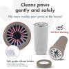 image:imageDexas MudBuster Portable Dog Paw Cleaner Large Blue PW720312Taupe