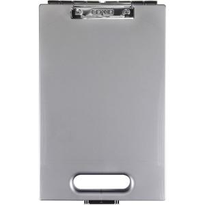 image:imageDexas Clipcase Storage Clipboard wHandlePearlized Silver