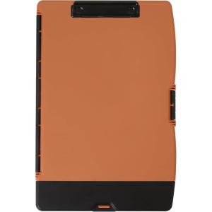 image:imageDexas Folio Clipcase Professional Storage Clipboard with Pen Storage Compartment 975 x 1475 A4 Sandstone Ideal for Teachers Nurses Coaches Students Trades HomeschoolingSandstone