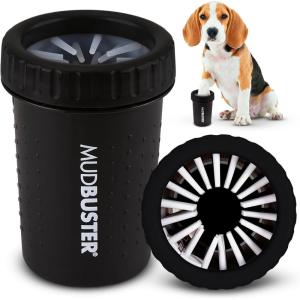 image:imageDexas MudBuster Portable Dog Paw Cleaner Large Blue PW720312Black