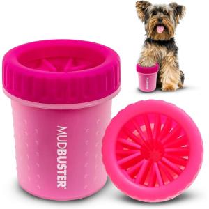 image:imageDexas MudBuster Portable Dog Paw Cleaner Large Blue PW720312Pink