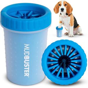 image:imageDexas MudBuster Portable Dog Paw Cleaner Large Blue PW720312Pro Blue