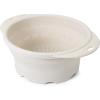 image:imageDexas 8 Collapsible Silicone Strainer in Sage Kitchen Strainer with Handles 72 Cup Capacity  BPAFree HeatResistant SpaceSaving Kitchen ToolCream