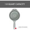 image:imageDexas 8 Collapsible Silicone Strainer in Sage Kitchen Strainer with Handles 72 Cup Capacity  BPAFree HeatResistant SpaceSaving Kitchen ToolSage