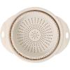 image:imageDexas 8 Collapsible Silicone Strainer in Sage Kitchen Strainer with Handles 72 Cup Capacity  BPAFree HeatResistant SpaceSaving Kitchen ToolCream