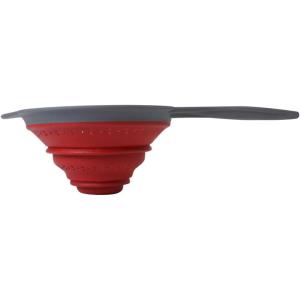 image:imageDexas Pop N Store Collapsible Strainer 8Inch Red 13 Quarts Capacity Dishwasher Safe SpaceSaving Design8 inch
