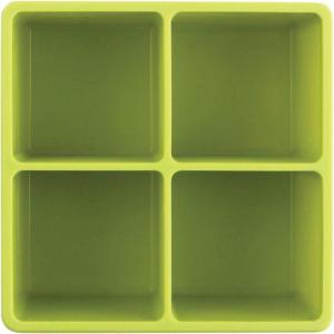 image:imageDexas Silicone Four Jumbo Cube Ice Cube Trays Set of Two PurpleGreen