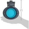 image:imageDexas Popware for Pets Collapsible Kennel Bowl Light Gray Round PW270432429GrayBlue