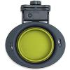 image:imageDexas Popware for Pets Collapsible Kennel Bowl Light Gray Round PW270432429GrayGreen
