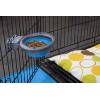 image:imageDexas Popware for Pets Collapsible Kennel Bowl Light Gray Round PW270432429Light Gray