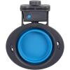 image:imageDexas Popware for Pets Collapsible Kennel Bowl Light Gray Round PW270432429Pro Blue