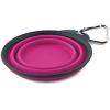 image:imageDexas Popware for Pets Collapsible Travel Cup Small GrayPink