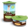 image:imageDexas Popware for Pets Flexible Suction Pet Food Lid GrayGreenGrayGreen