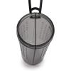 image:imageDexas Popware for Pets Snack Duo Dual Chambered Hydration Bottle and Snack Container with Collapsible Pet Cup GreenLight Gray