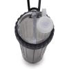 image:imageDexas Popware for Pets Snack Duo Dual Chambered Hydration Bottle and Snack Container with Collapsible Pet Cup GreenLight Gray