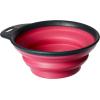 image:imageDexas Popware for Pets Snack Duo Dual Chambered Hydration Bottle and Snack Container with Collapsible Pet Cup GreenPink