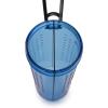 image:imageDexas Popware for Pets Snack Duo Dual Chambered Hydration Bottle and Snack Container with Collapsible Pet Cup GreenPro Blue